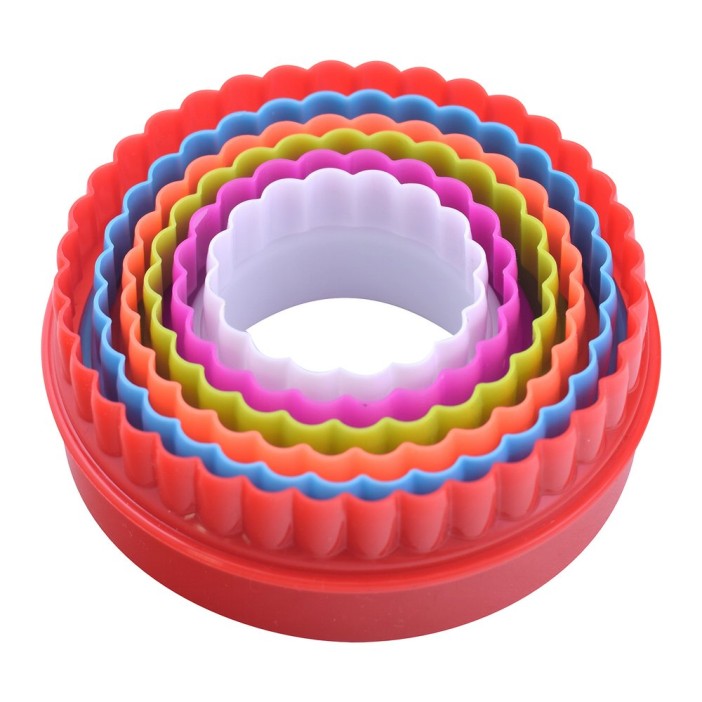 Набор кулинарных форм &quot;Круг&quot; 6 шт. (d=5~10см) 