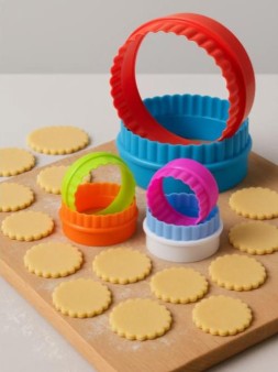 Набор кулинарных форм "Круг" 6 шт. (d=5~10см)