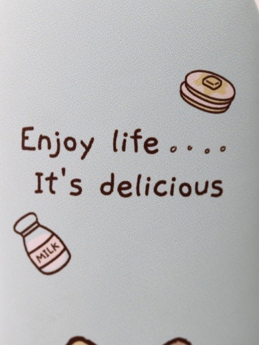 Чехол для очков GIRLY &quot;Enjoy life it&#039;s delicious&quot;, green 