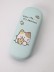 Чехол для очков GIRLY "Наслаждайся жизнью, она вкусная", зеленый