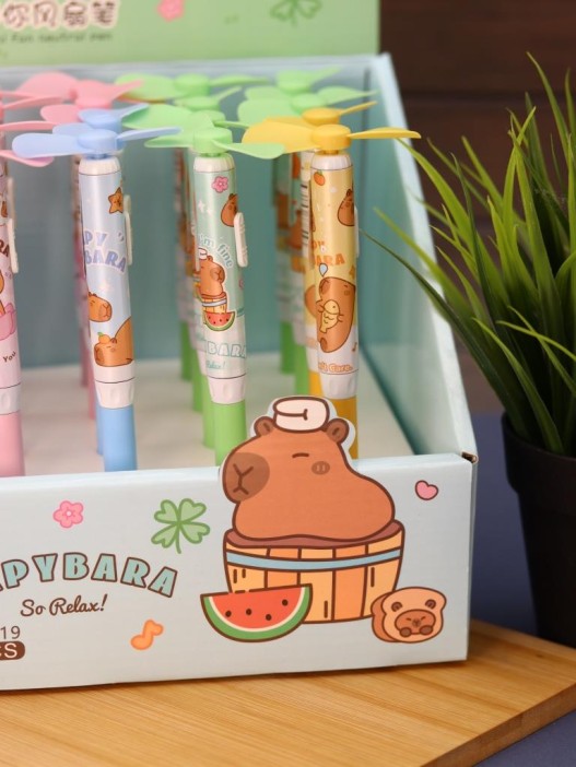 Ручка  &quot;Capybara, so relax!&quot;, mix, шоу-бокс 16 шт. 