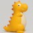 Копилка «Dinosaur», yellow (21 см), пластик