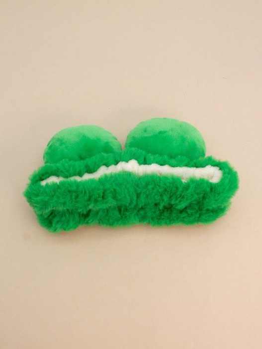 Повязка на голову GIRLY "Frog", green 