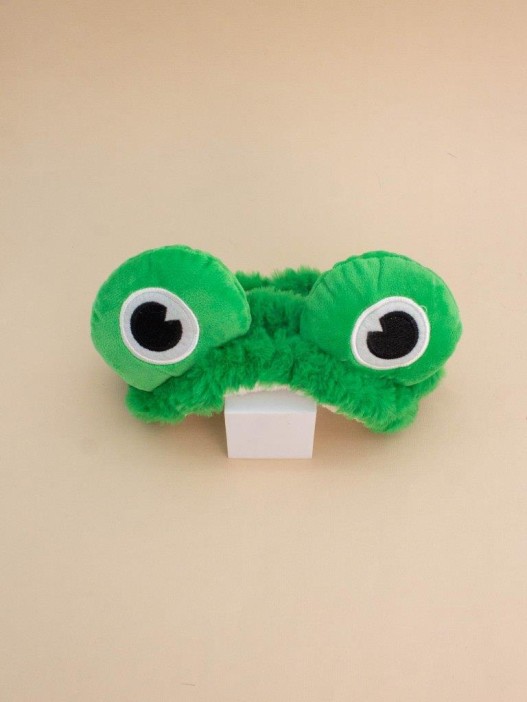 Повязка на голову GIRLY "Frog", green 