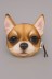 Кошелёк плюшевый "Scared dog", ginger (13*13 см)