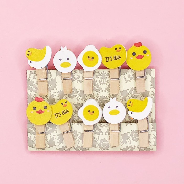 Прищепки &quot;Chick&quot;, mix color 