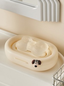 Мыльница «Soapy face», white (4,5*16*10,5 см)