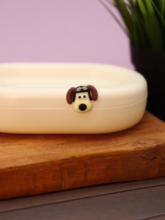 Мыльница «Soapy face», white (4,5*16*10,5 см) 