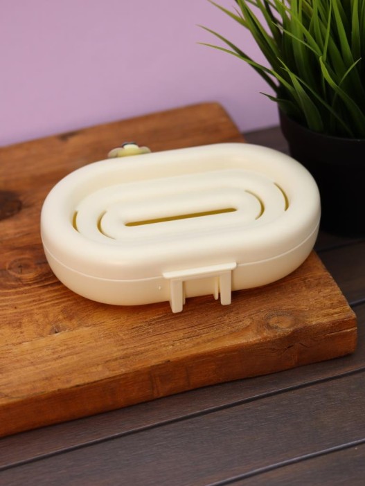 Мыльница «Soapy face», white (4,5*16*10,5 см) 