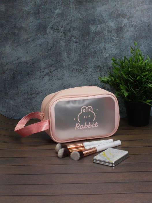 Косметичка &quot;Rabbit&quot;, pink (14х20х9,5 см) 
