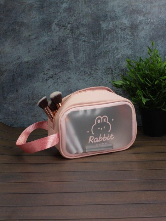 Косметичка &quot;Rabbit&quot;, pink (14х20х9,5 см) 