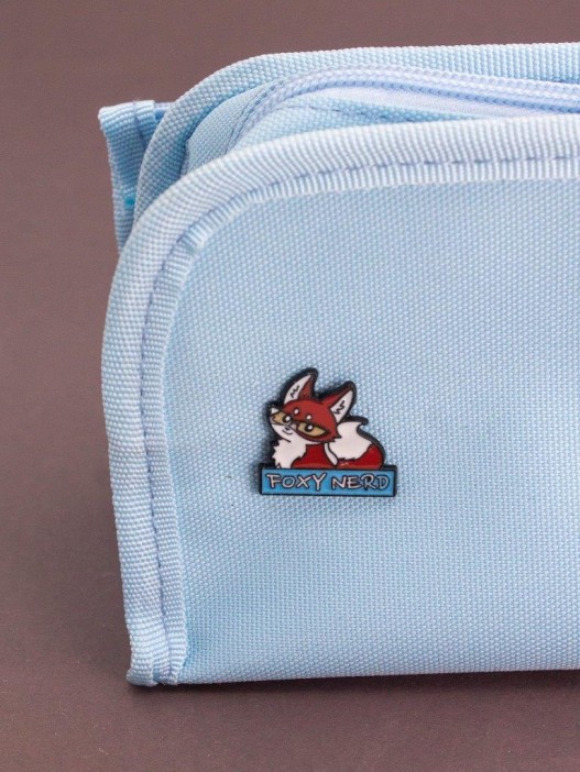 Значок металлический iLikeGift &quot;Foxy Nerd&quot; 