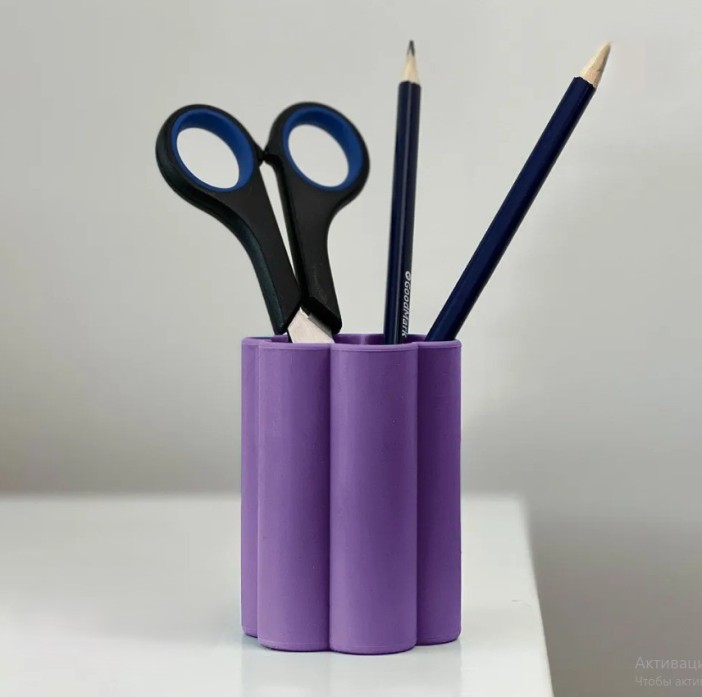 Стакан силиконовый складной &quot;Drawing&quot;, purple 