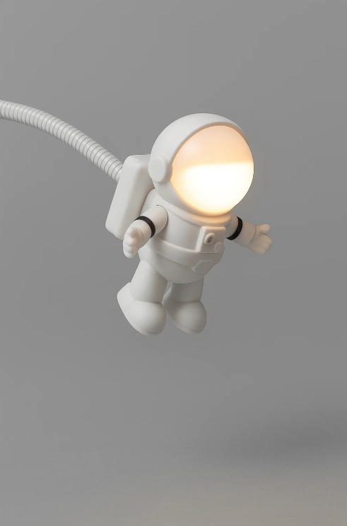 Ночник "Светящийся астронавт" (3,2*4,5*5,6 см), USB