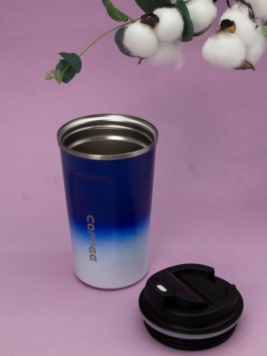 Термокружка с датчиком температуры &quot;Сoffee gradient&quot;, purple (510 ml) 