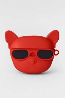 Чехол для AirPods 3 "Cool dog", red
