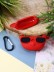 Чехол для AirPods 3 "Cool dog", red
