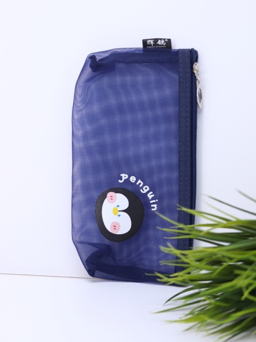 Пенал &quot;Penguin&quot;, black (21*11 см) 