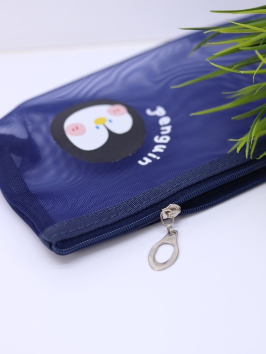 Пенал &quot;Penguin&quot;, black (21*11 см) 