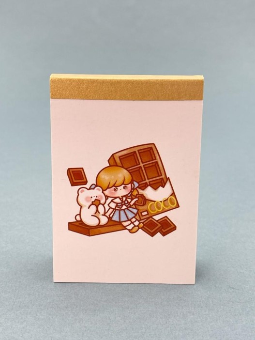 Блокнот отрывной для записей &quot;Lovely stories&quot;, brown 