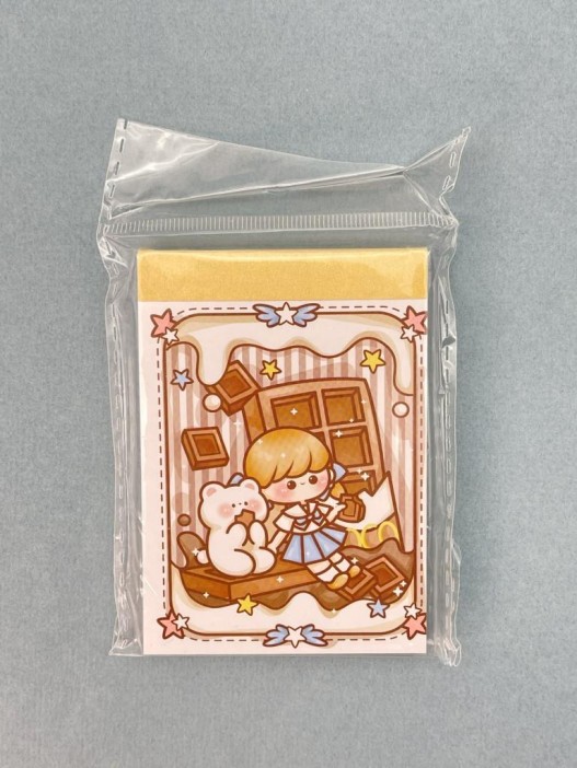 Блокнот отрывной для записей &quot;Lovely stories&quot;, brown 