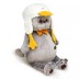Мягкая игрушка "Кот Басик в шапке "Гусик" (47 см)