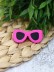 Ластики &quot;Pink glasses&quot;, 5 шт. в наборе 