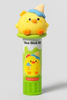 Клей канцелярский "Chicken horn", yellow (9 г)