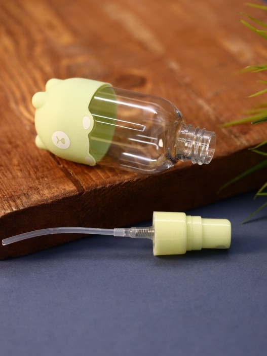 Дорожная бутылочка &quot;Bear&quot;, light green (60 ml) 