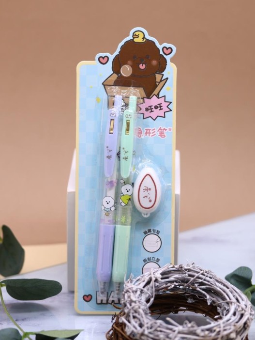 Светящаяся ручка с невидимыми чернилами &quot;Fluffy brown puppy&quot; 