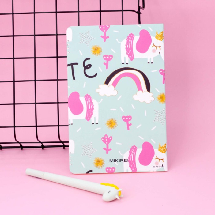 Тетрадь(A5) "Fancy Elephant", blue 