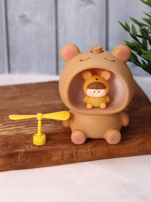 Kопилка - ночник «Baby bear fan», brown 