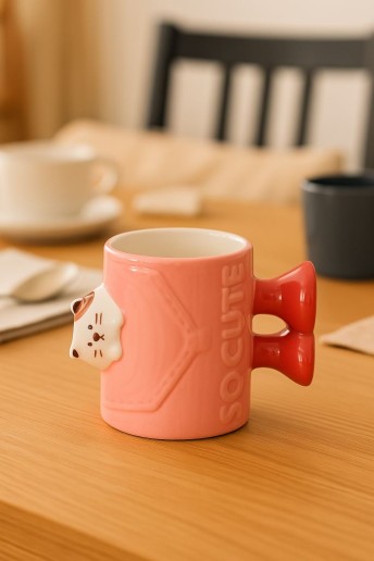 Кружка керамическая «Pocket fluffy», 480 ml