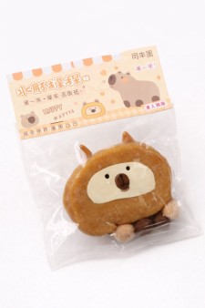 Мялка - антистресс «Capybara roll», light brown