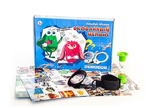 Игра настольная &quot;Скованный цепью&quot;, с карточками 