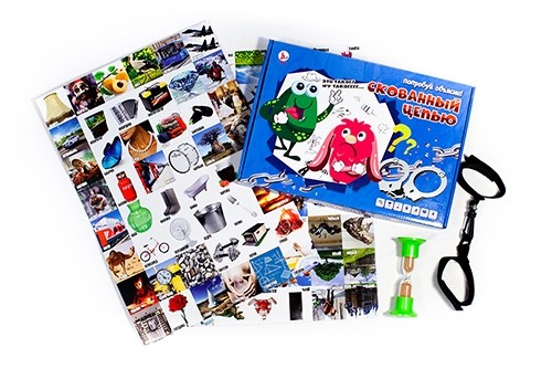 Игра настольная &quot;Скованный цепью&quot;, с карточками 