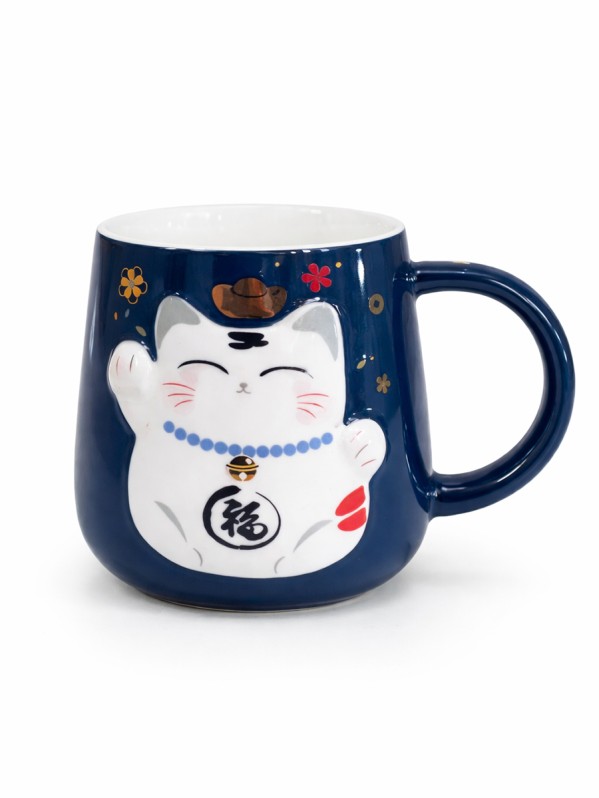 Кружка «Lucky cat», blue 
