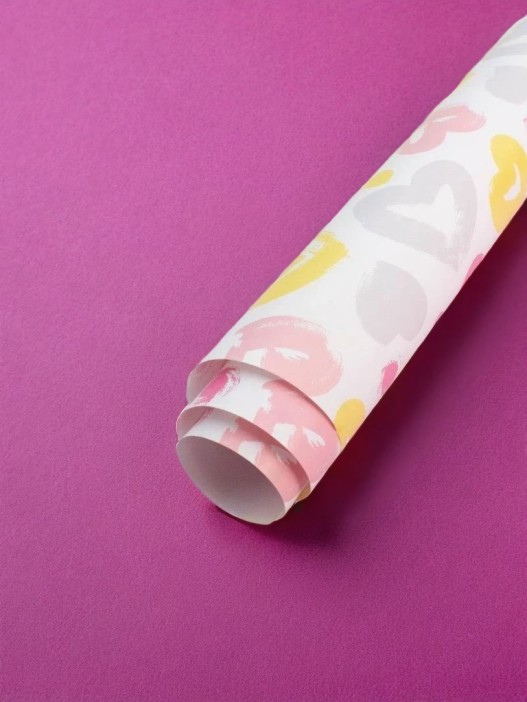 Упаковочная бумага «AmorWrap» 1 рулон, 50*70 см 