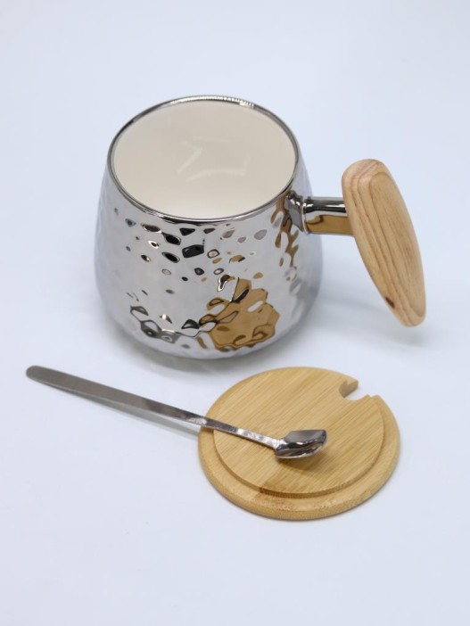 Кружка «Methallic», silver (400 ml) 