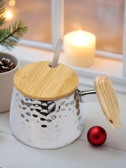 Кружка «Methallic», silver (400 ml)