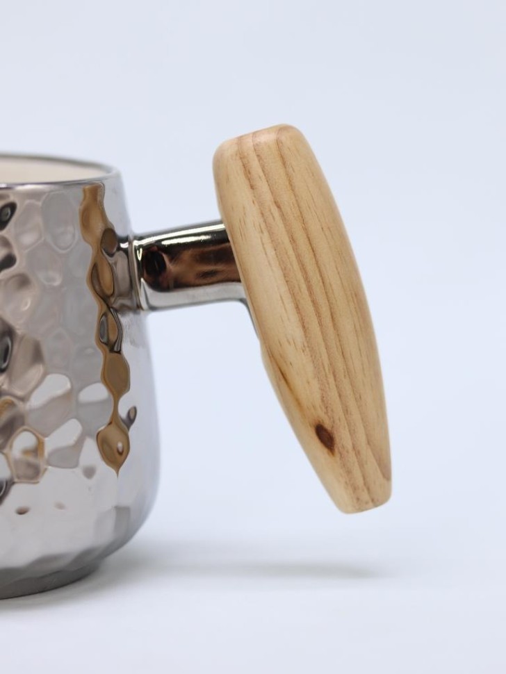 Кружка «Methallic», silver (400 ml)