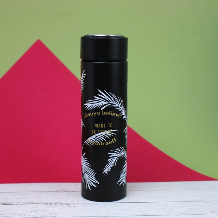 Термос &quot;Always believe&quot;, black (400ml) 