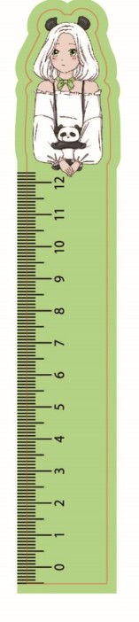 Линейка ECO из дерева Аниме «Perfect panda girl» 