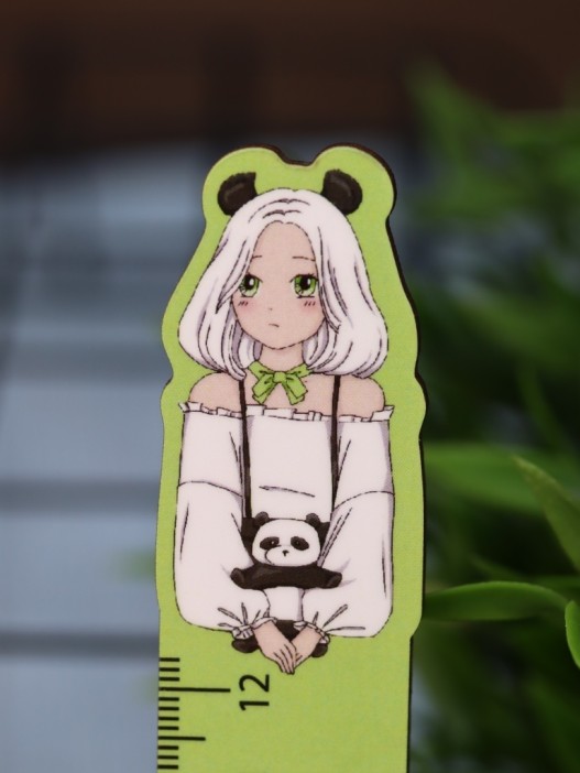 Линейка ECO из дерева Аниме «Perfect panda girl» 
