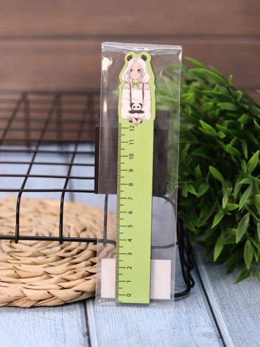 Линейка ECO из дерева Аниме «Perfect panda girl» 