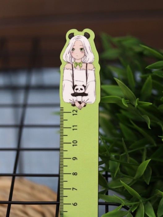 Линейка ECO из дерева Аниме «Perfect panda girl» 