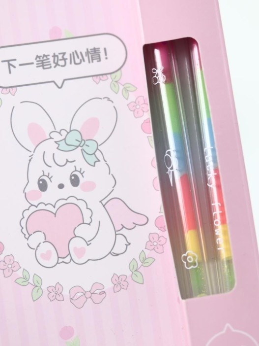 Набор цветных ручек (2 шт) &quot;Pink cotton rabbit&quot; 