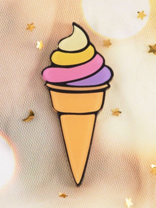 Значок акриловый iLikeGift &quot;Ice cream&quot; 