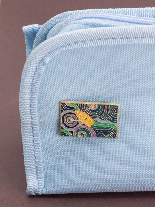 Значок металлический iLikeGift &quot;The lonely way&quot; 