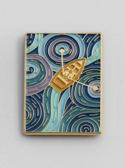 Значок металлический iLikeGift "The lonely way"